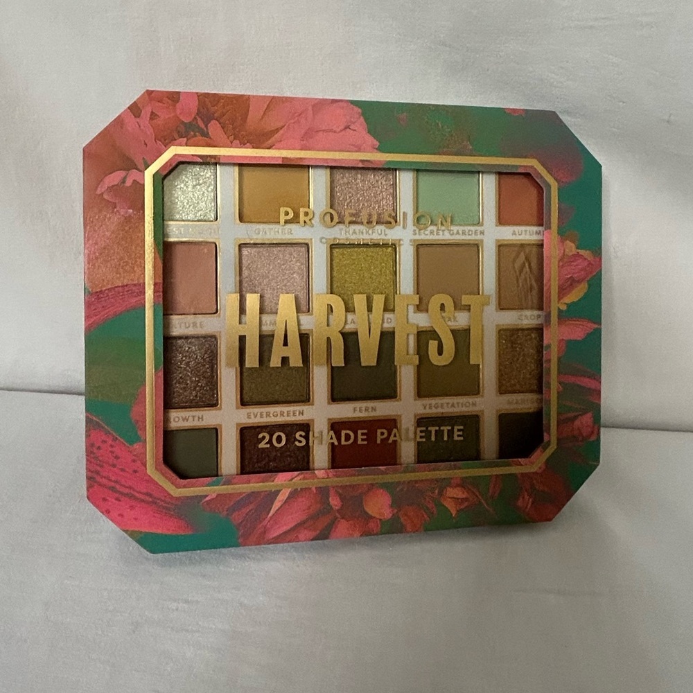Profusion Cosmetics Harvest Eyeshadow Palette Vibrant Colors NWT - Picture 4 of 7